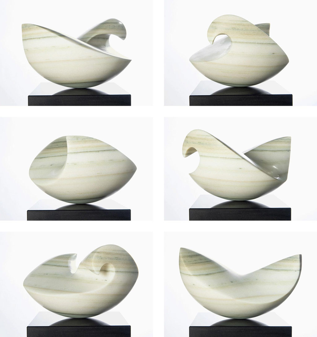 wave, Praly Marmor, 23/40/36 cm