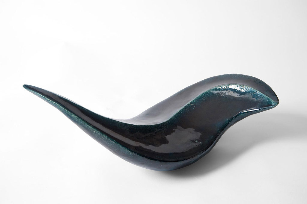 Aqua I, Keramik glasiert,