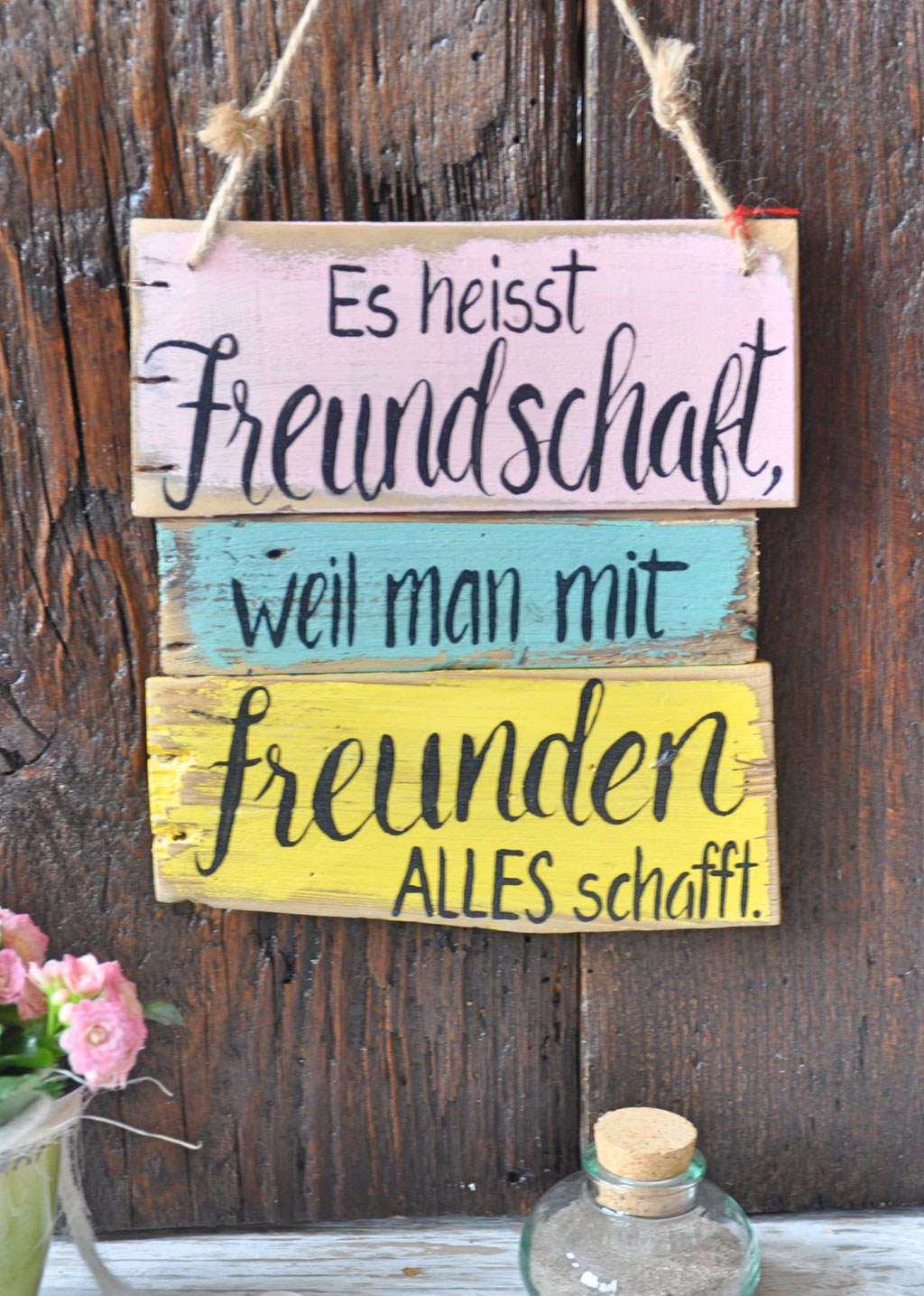 Freundschaft Nr. 1   ca. 19cm/21cm  Fr. 36.-