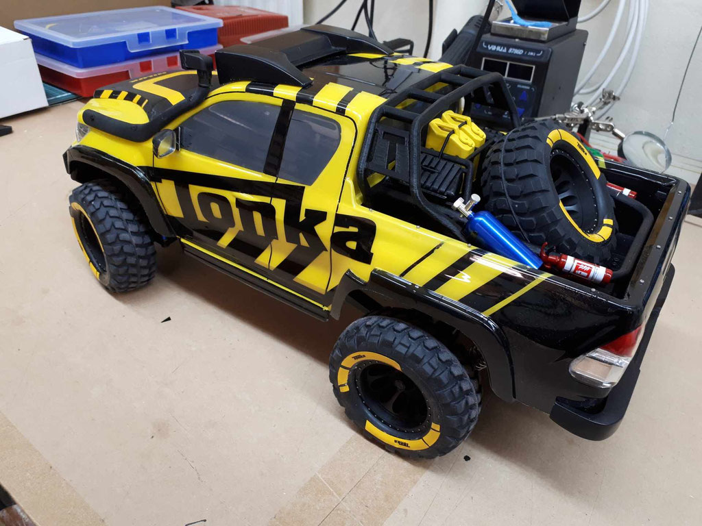 TONKA -  Toyota Truck   Auto Modellbau