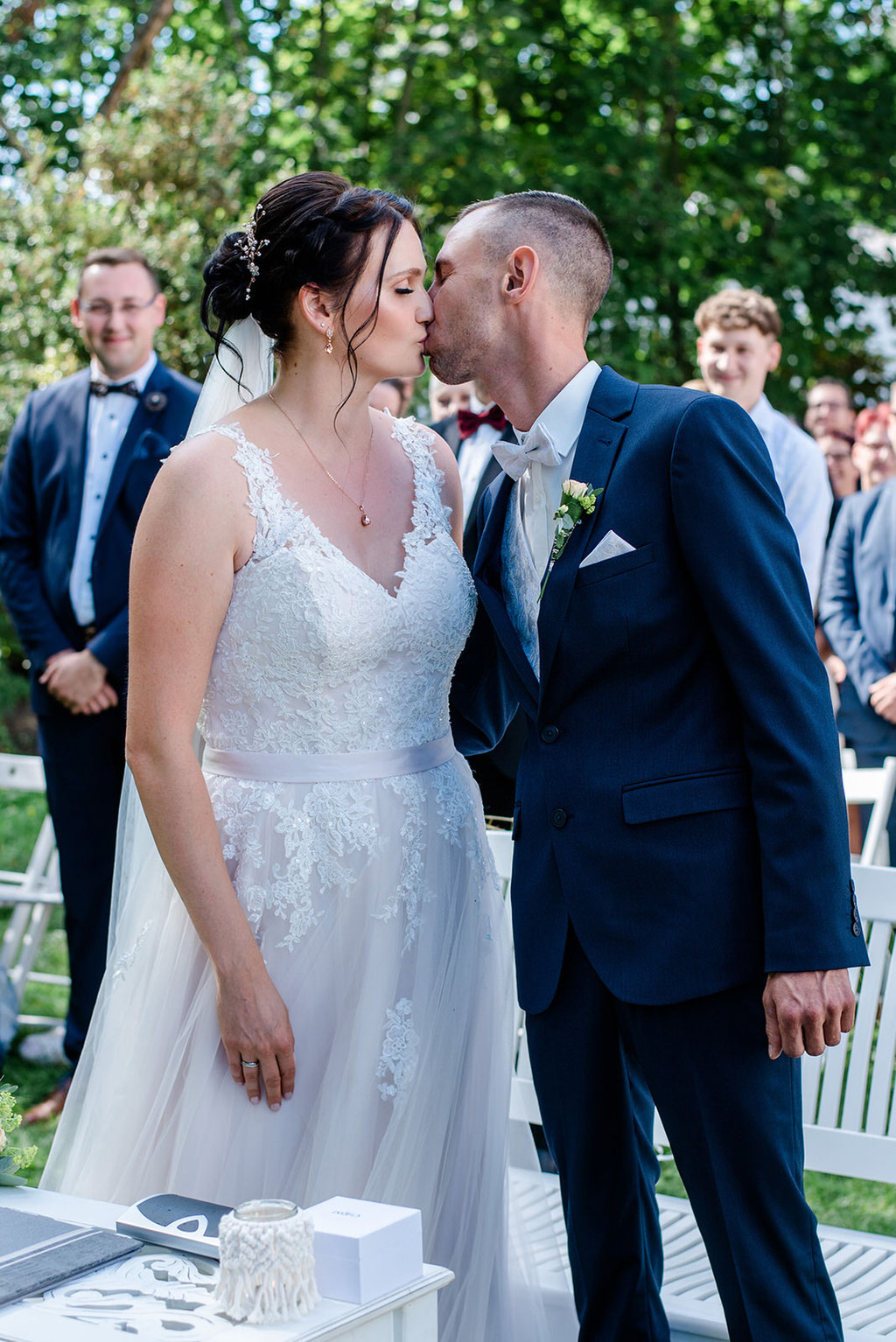 Heiraten am Geiseltalsee im Schloss Frankleben - Hochzeitsfotos in Merseburg, Halle Saale und Umgebung