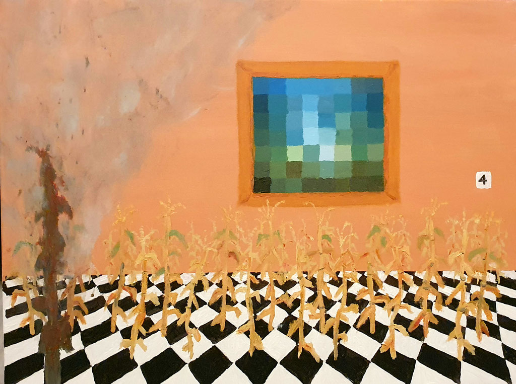 Room Four, 60x80 cm, 2021