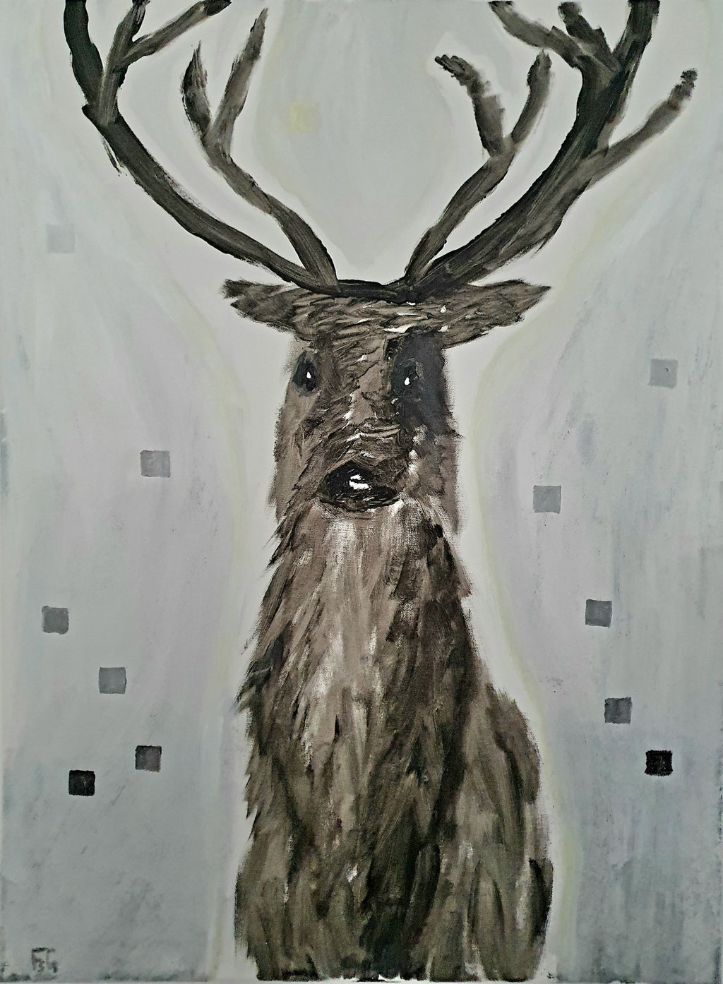 Dear Deer, 60x80 cm, 2022