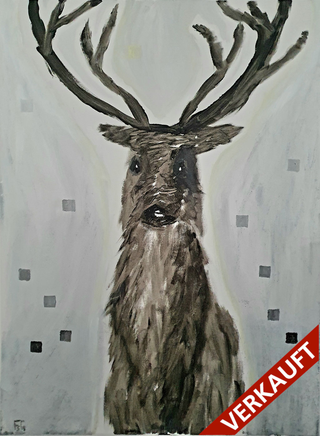 Dear Deer, 60x80 cm, 2022