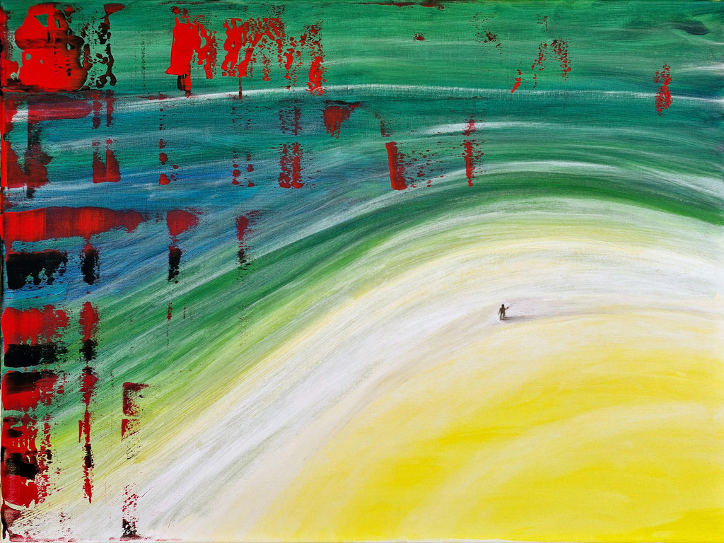 No Need To Shout, 60x80 cm, 2025