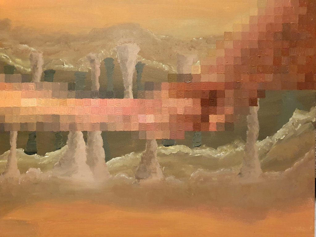 Round Trip, 60x80 cm, 2021