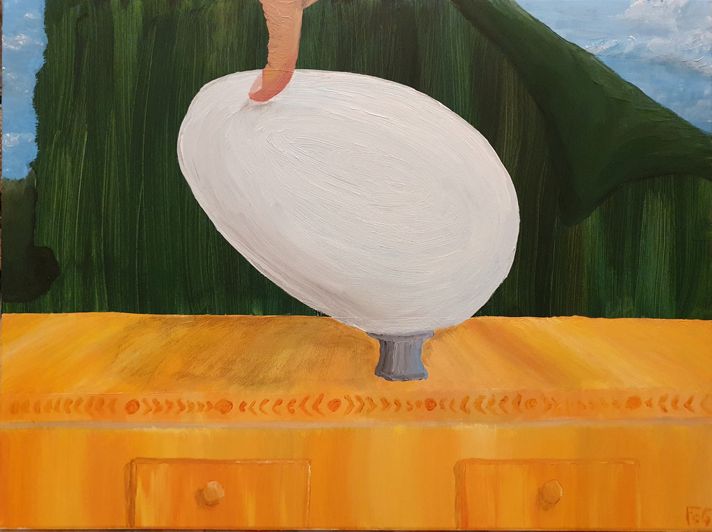 Zweifel, 60x80 cm, 2022