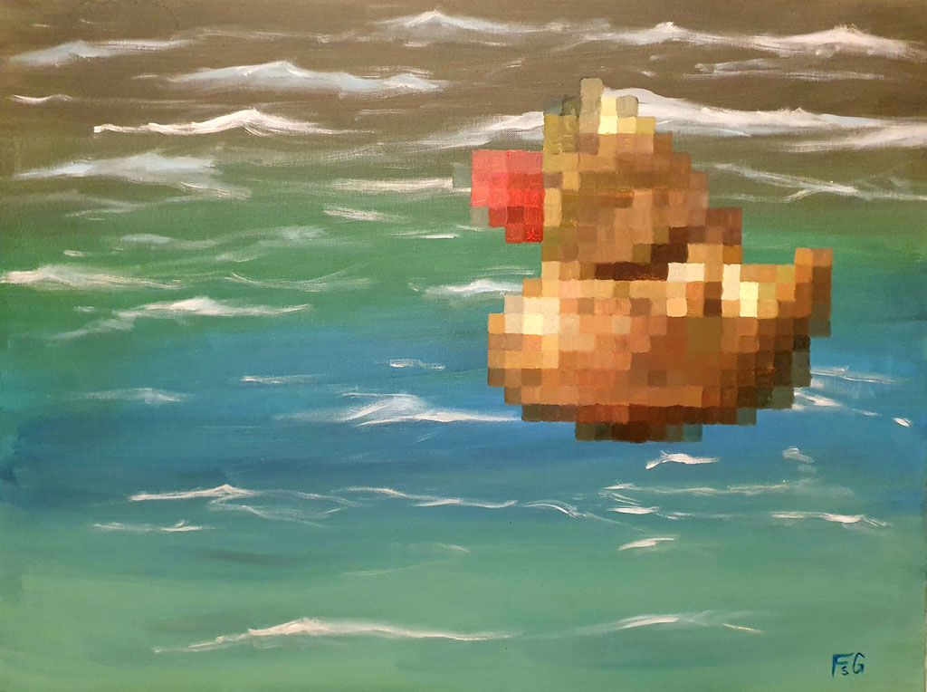 Land Ahoy, 60x80 cm, 2021