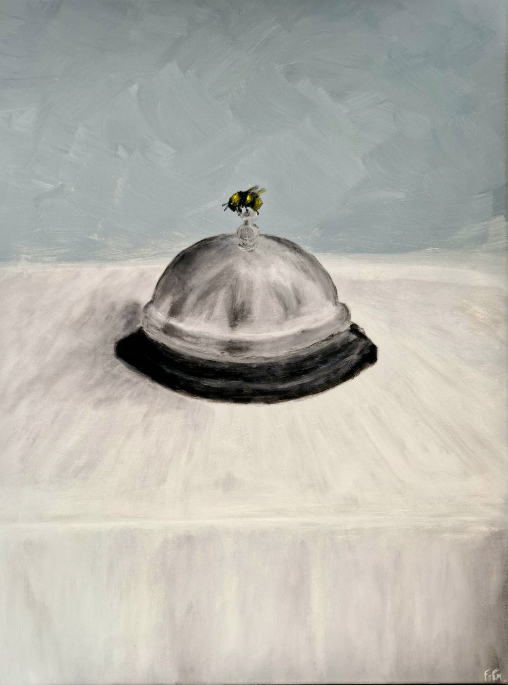 Does That Ring A Bell?, 60x80 cm, 2025