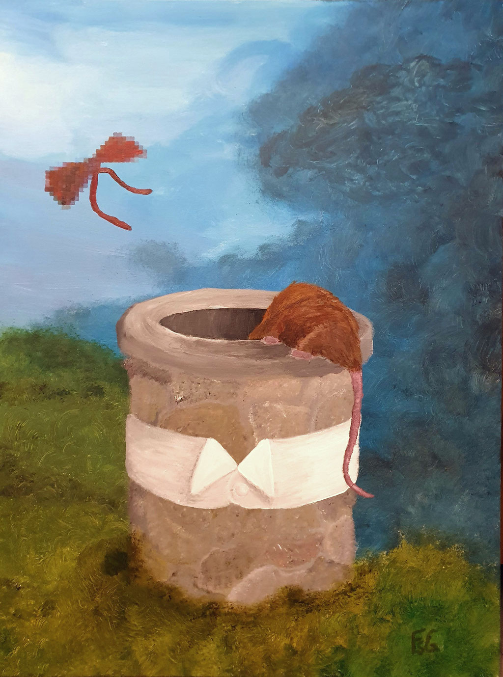Portrait of the Count of Manderligk, 60x80 cm, 2022
