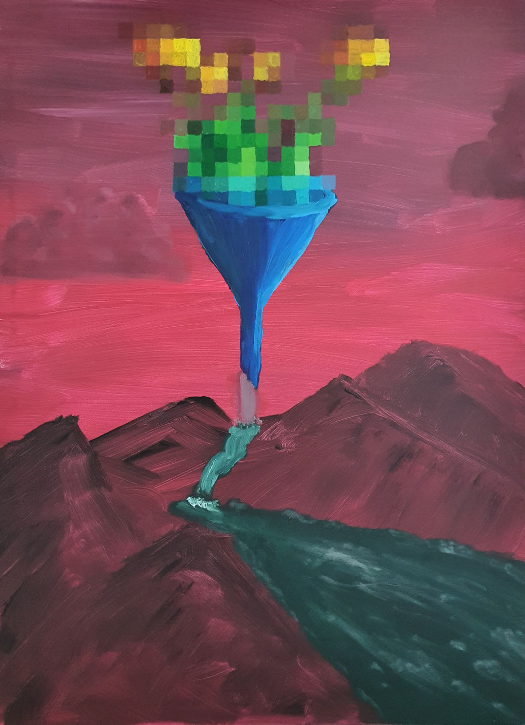 Side Trip, 60x80 cm, 2021
