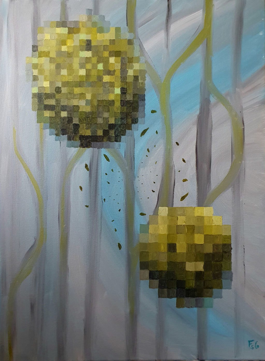 Leaving, 60x80 cm, 2021