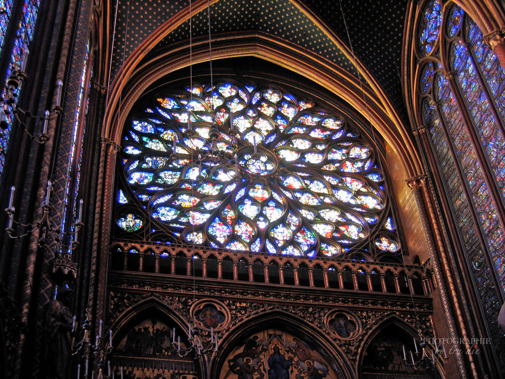 Bild: RosenfensterSainte-Chapelle in Paris 