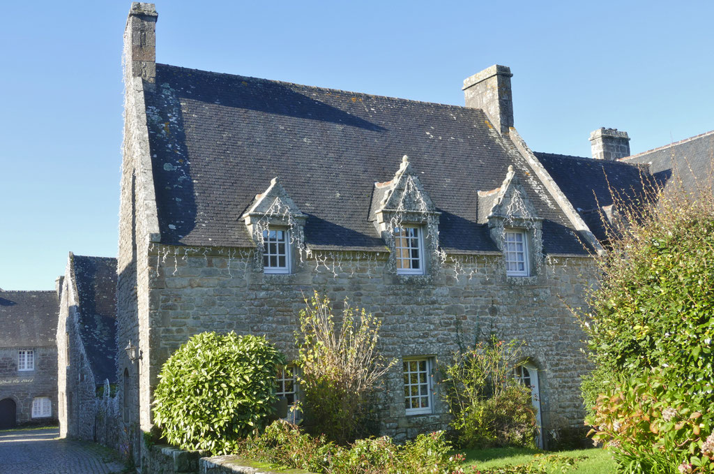 Locronan, mittelalterliches Städtchen, Finistère, Bretagne