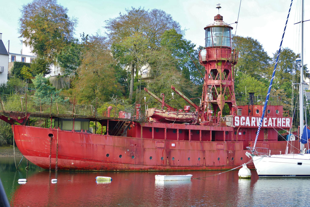 Leuchtfeuer-Schiff, Museumshafen, Douarnenez