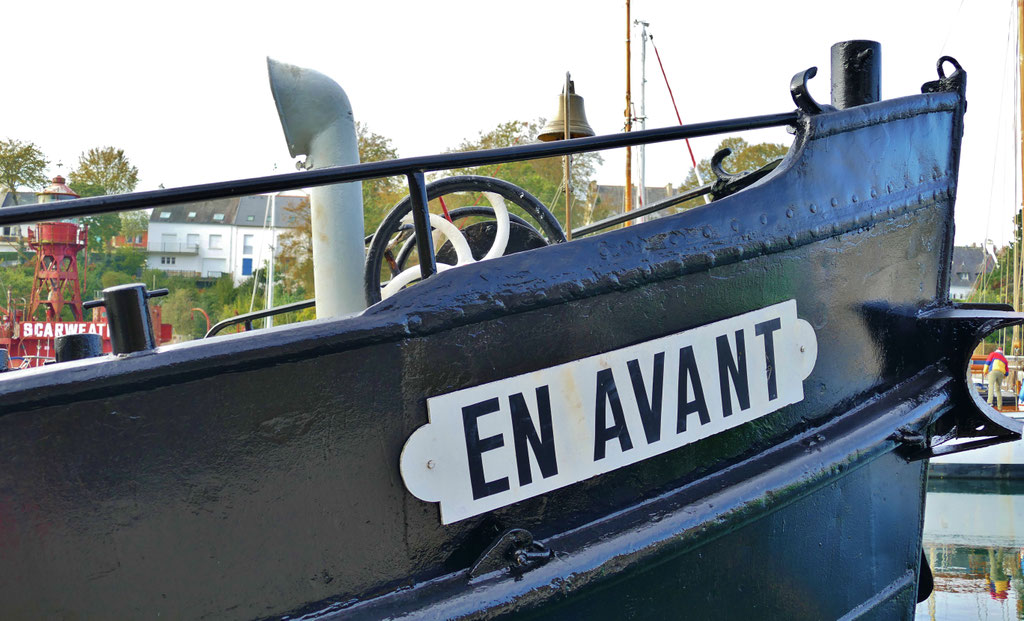 En Avant, Schiff, Museumshafen, Douarnenez