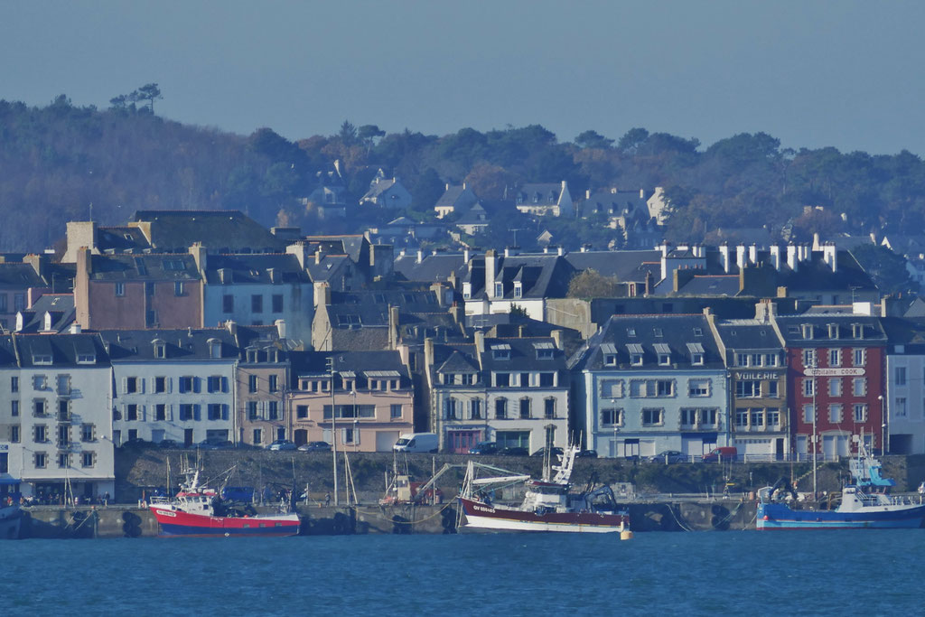Douarnenez, Skyline des Hafens