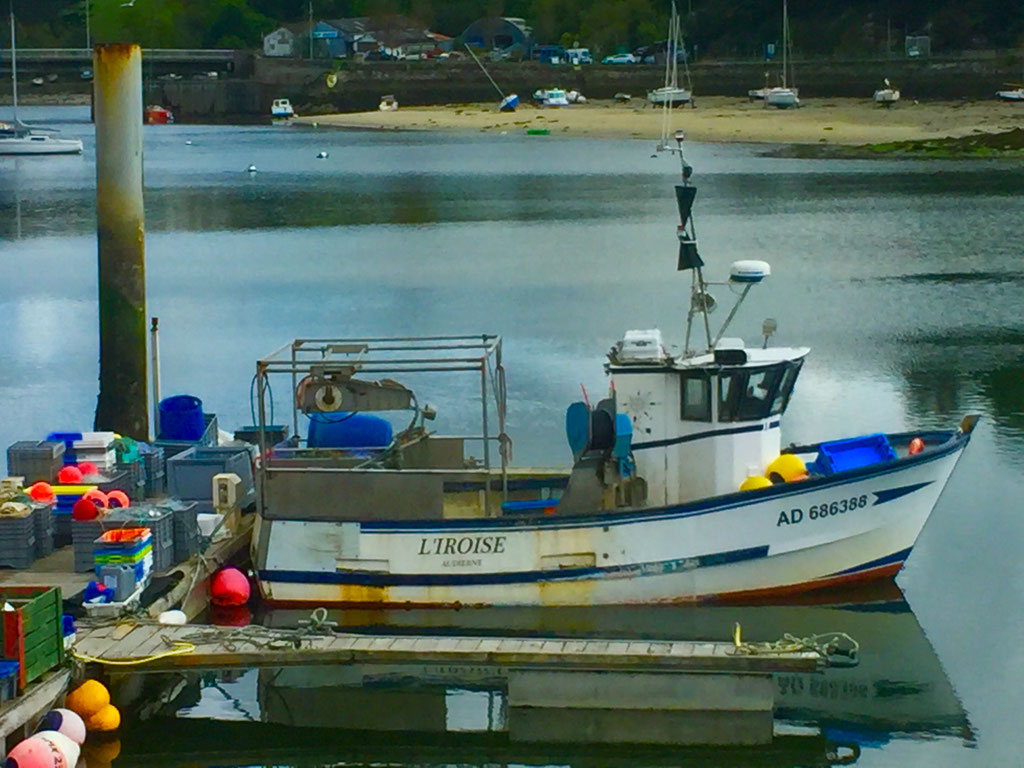 Audierne, Cap Sizun, Fischerboot