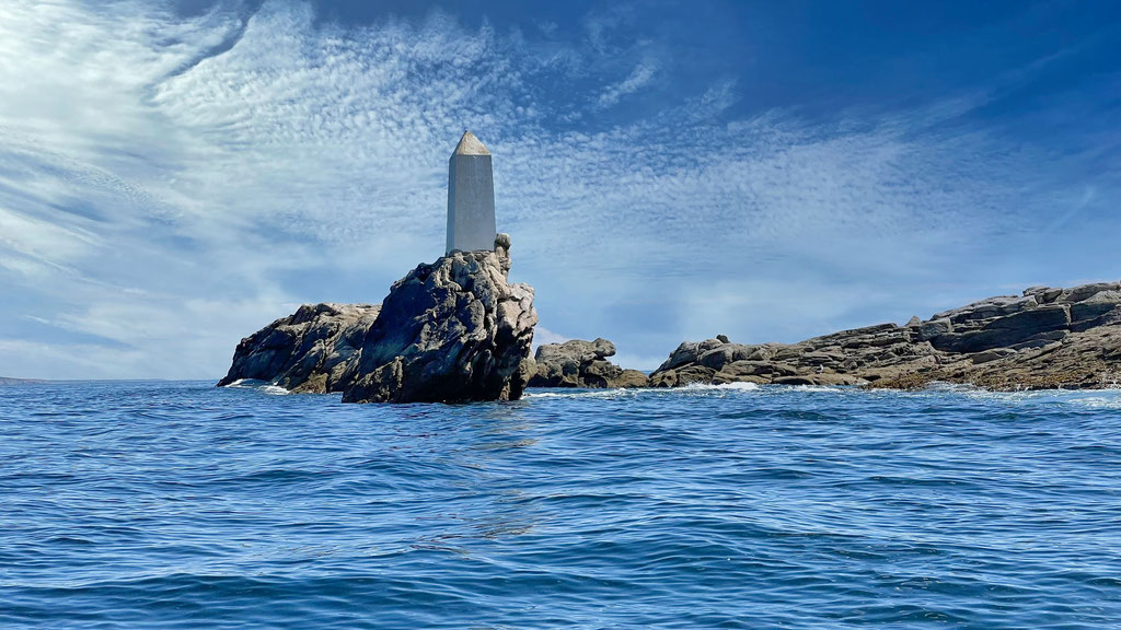 Die Île de Sein, Insel im Atlantik, Finistère, Bretagne