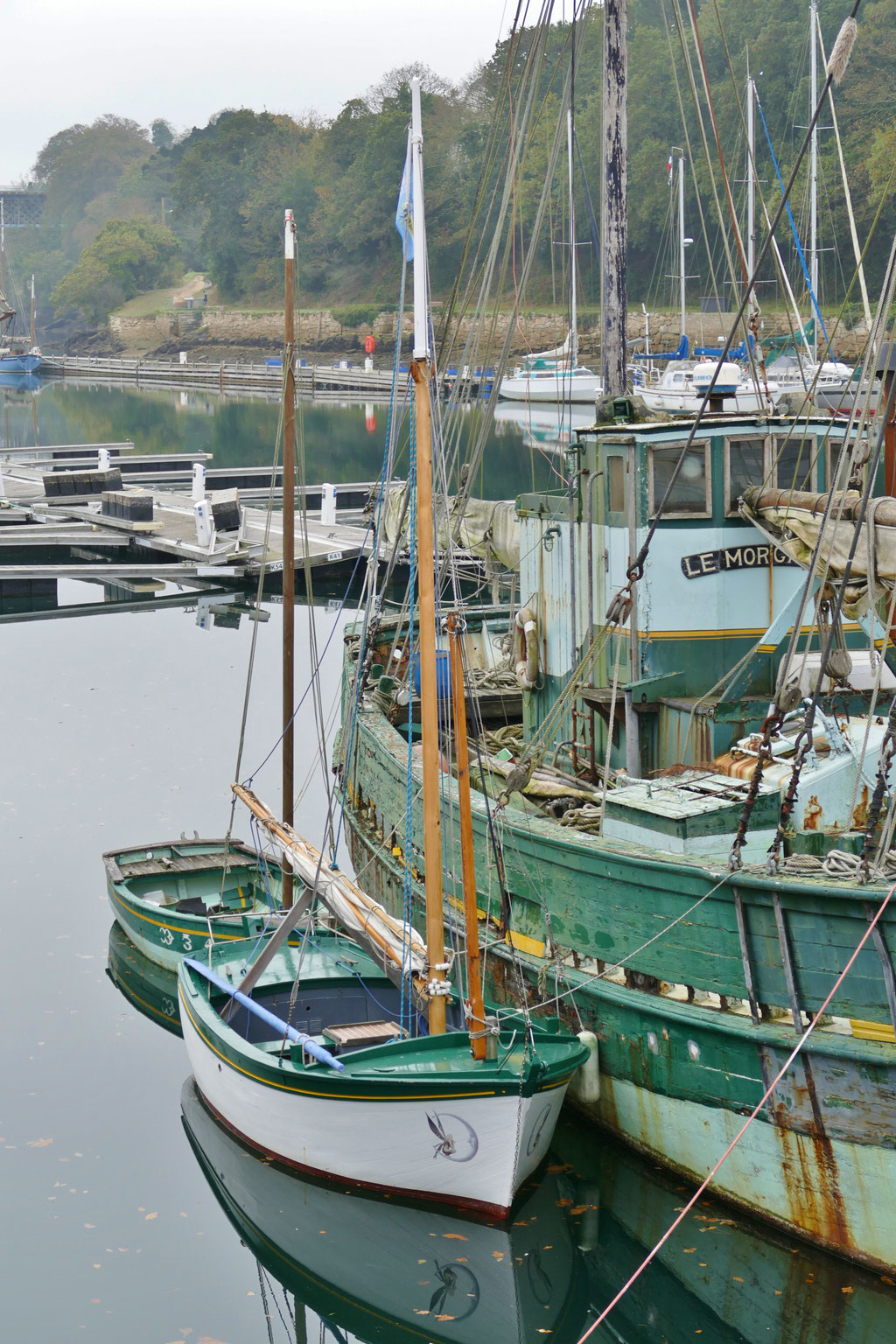 Museumshafen, Douarnenez, Bretagne