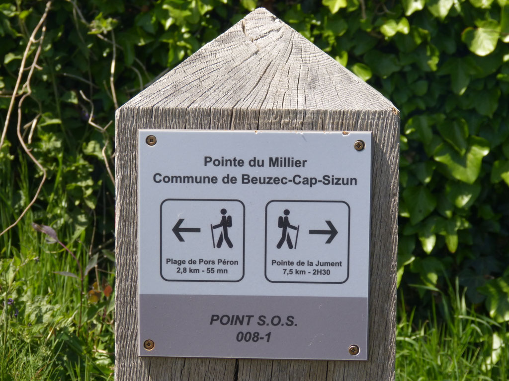 Die Pointe du Millier, Beuzec-Cap-Sizun, alte Wassermühle