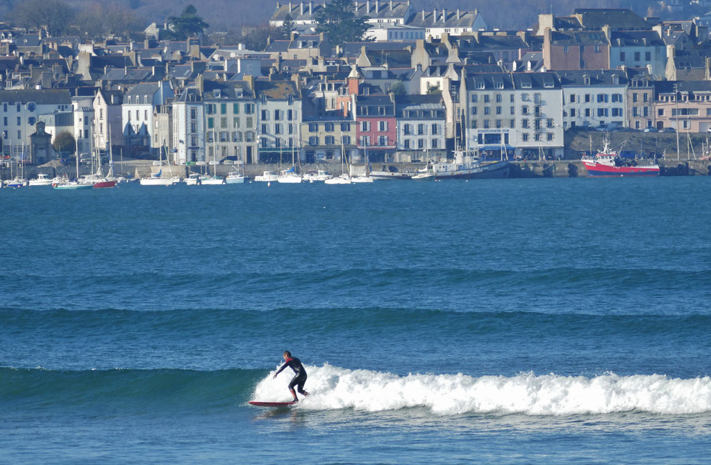 Douarnenez, Skyline des Hafens