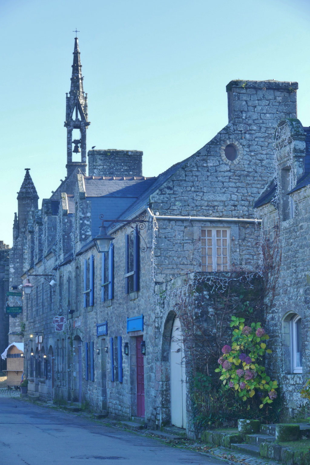 Locronan, mittelalterliches Städtchen, Finistère, Bretagne
