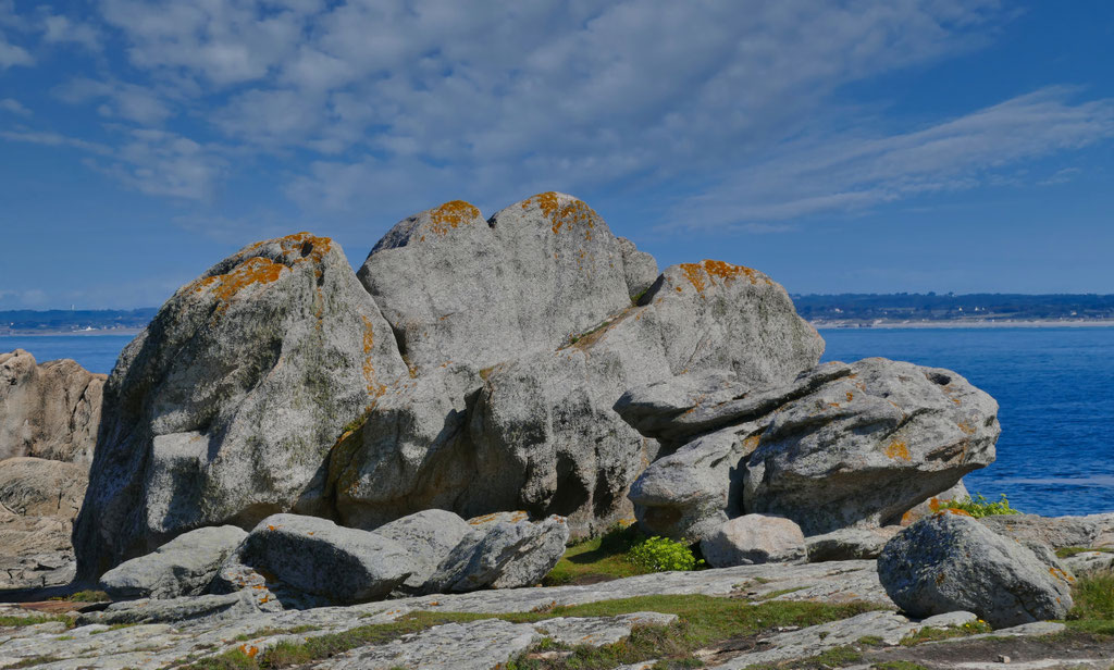 Les Rochers de St. Guénolé, Felsen an der Küste, Bretagne, Finistère