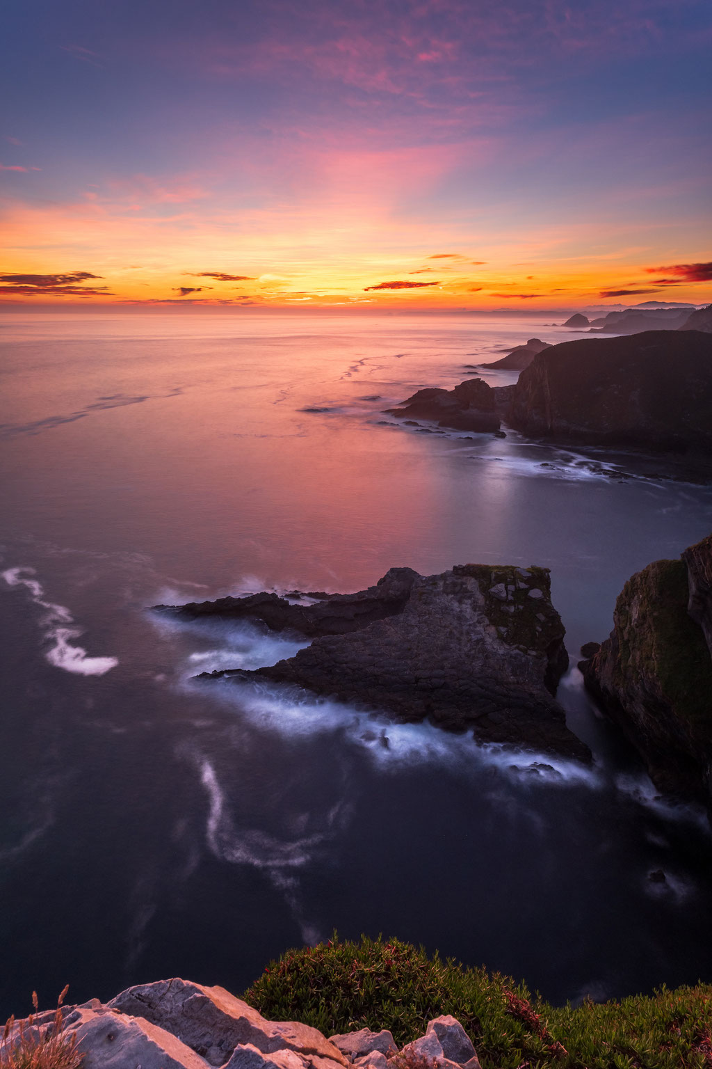 5 Cabo Vidio. Sonnenaufgang