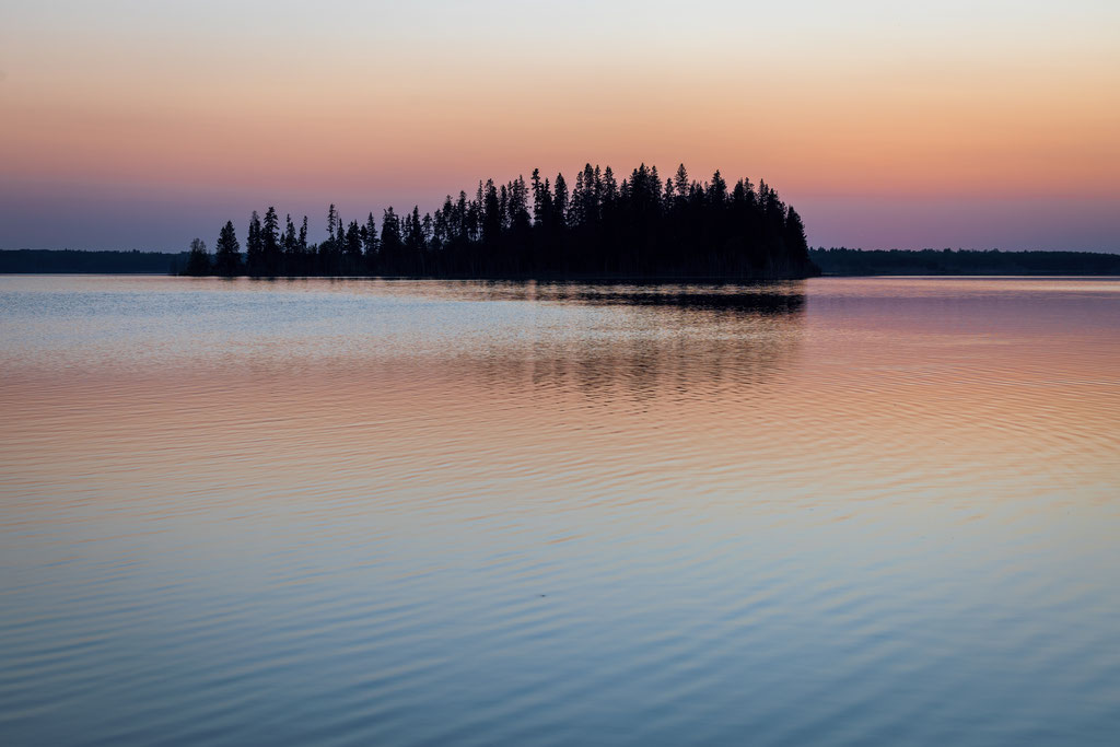 Lake Astotin, Elk Island Nationalpark, Alberta