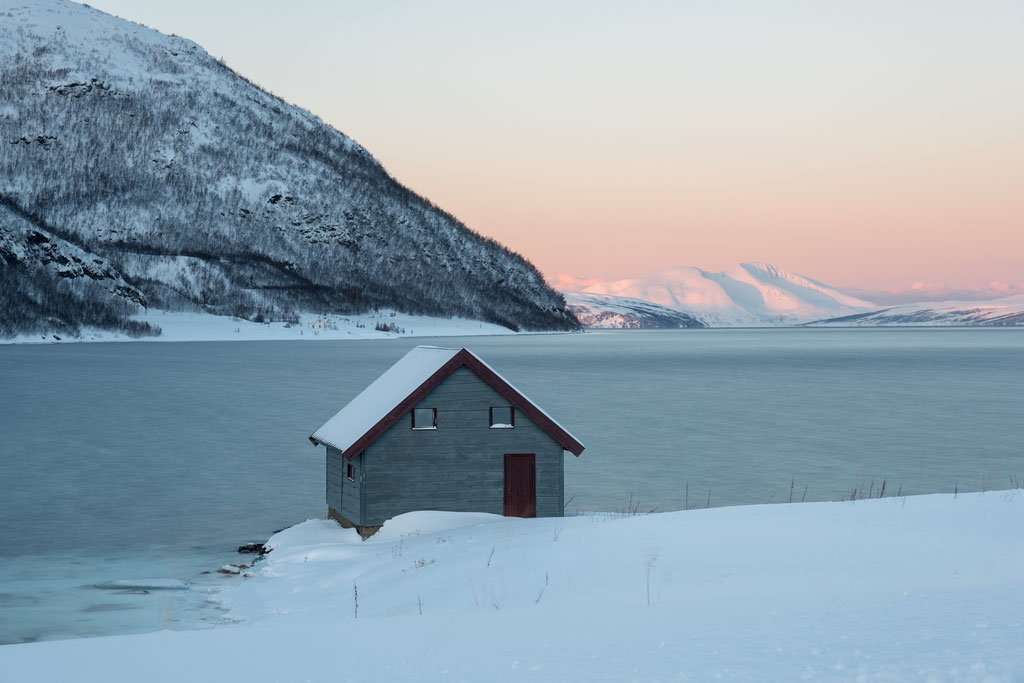 Letztes Bootshaus auf Ringvassøya