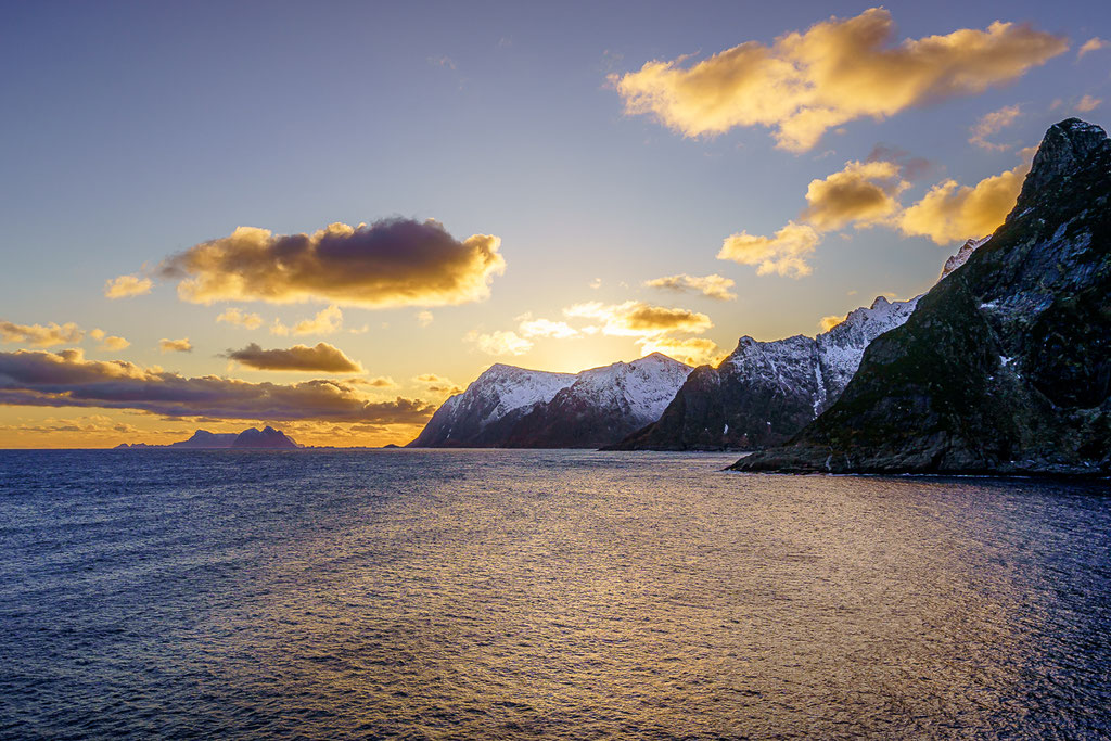 Lofoten: Aussicht auf die Abendstimmung in Å