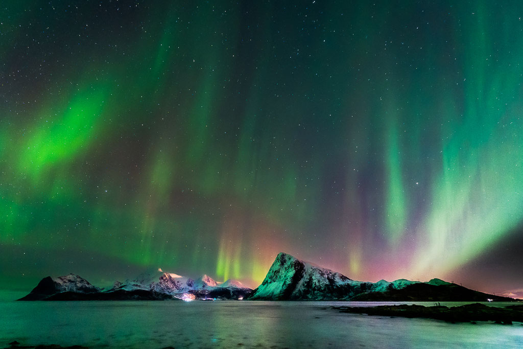 Lofoten: Nordlichter