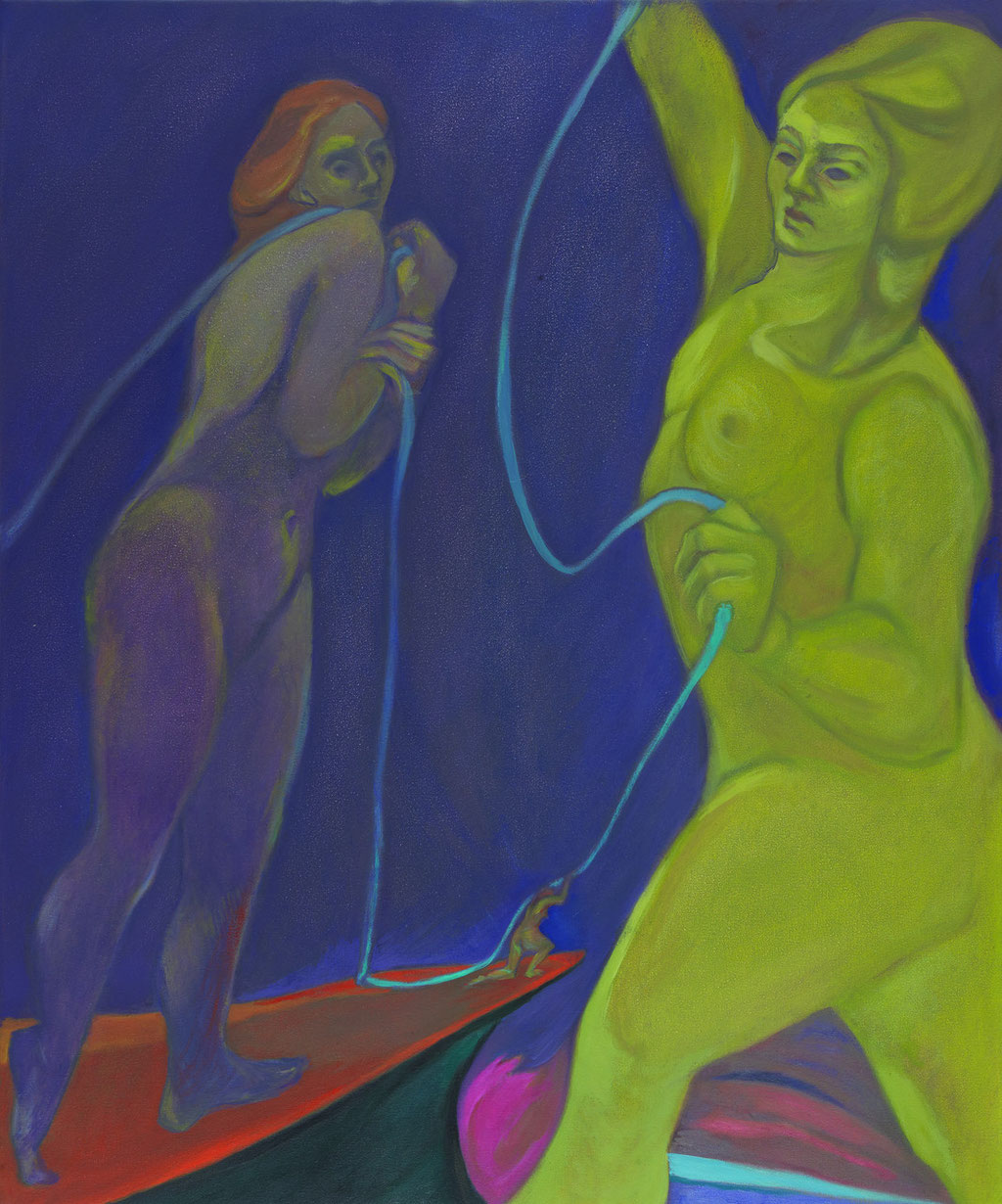 ©Wendy Van Haerlem, Predestiny, 2010, oil on canvas, 34 x 28 inches / 86 x 71 cm