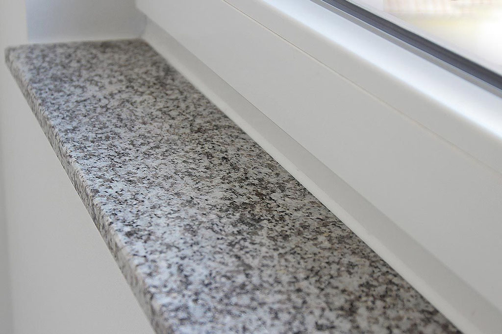Granit Fensterbänke nach Maß für Innen und Außen