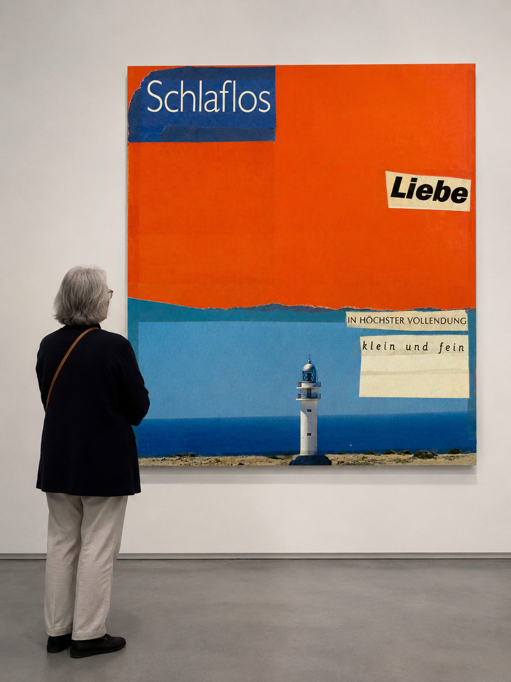 Liebe in höchster Vollendung- Collage von Uta Nitschke