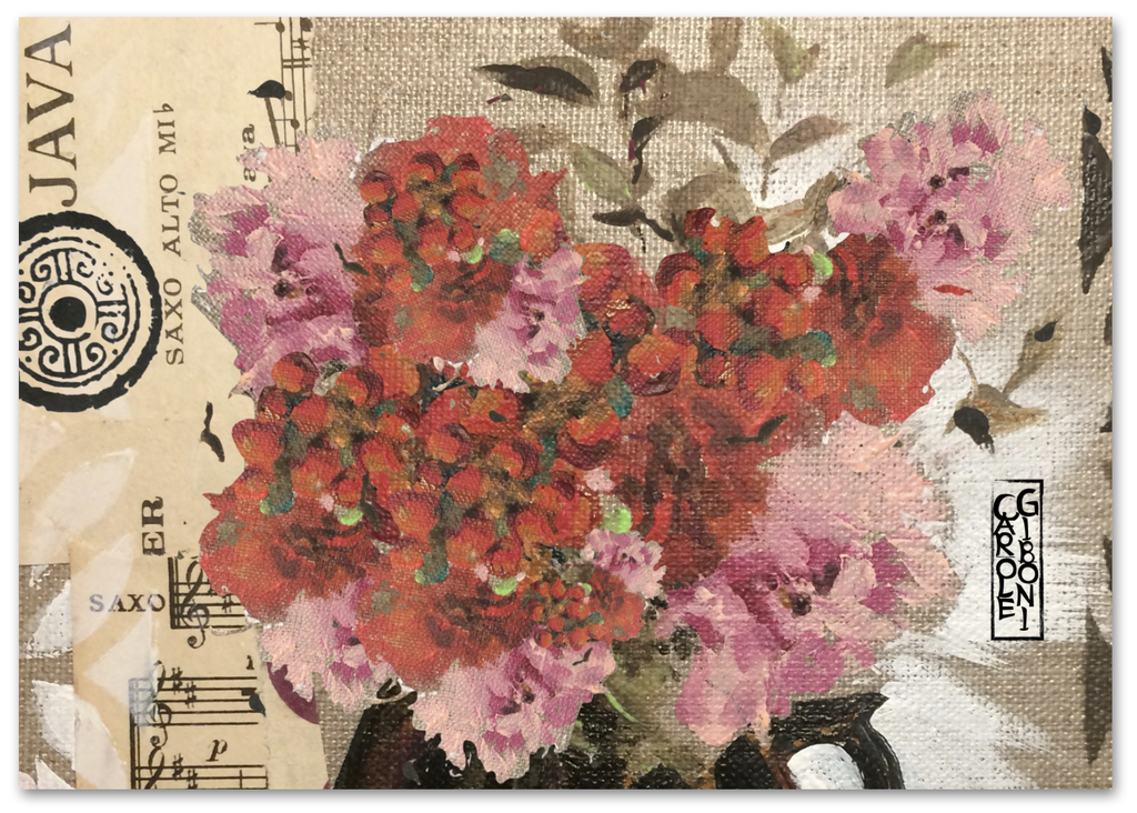 Les fleurs rouges PA07
