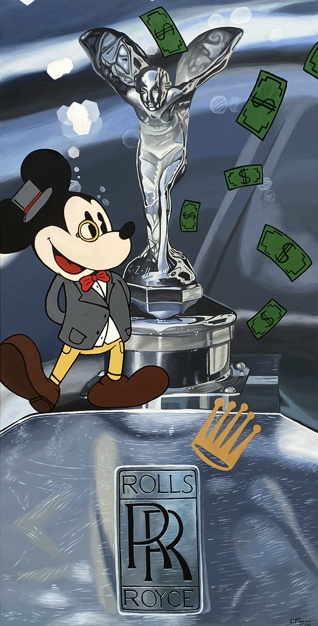 Mickey Money Maker (160x80cm) 