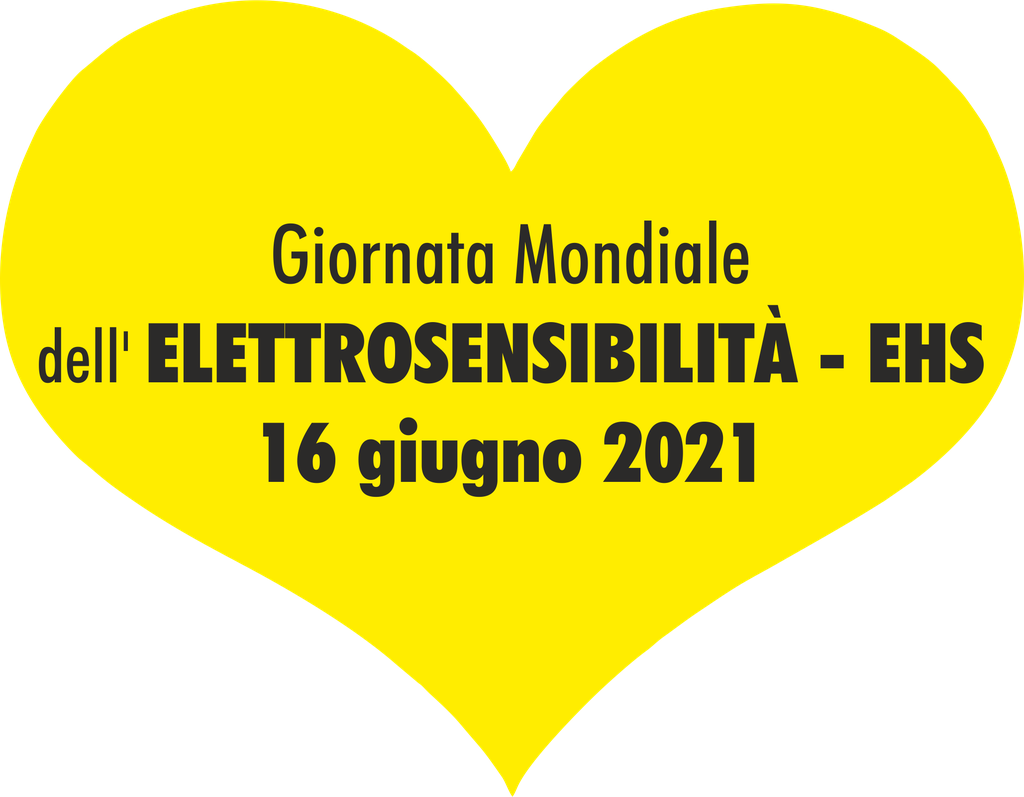 Cuore giallo da stampare e affiggere