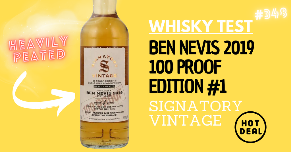 Whisky Test Ben Nevis 2019 100 Proof Serie #1