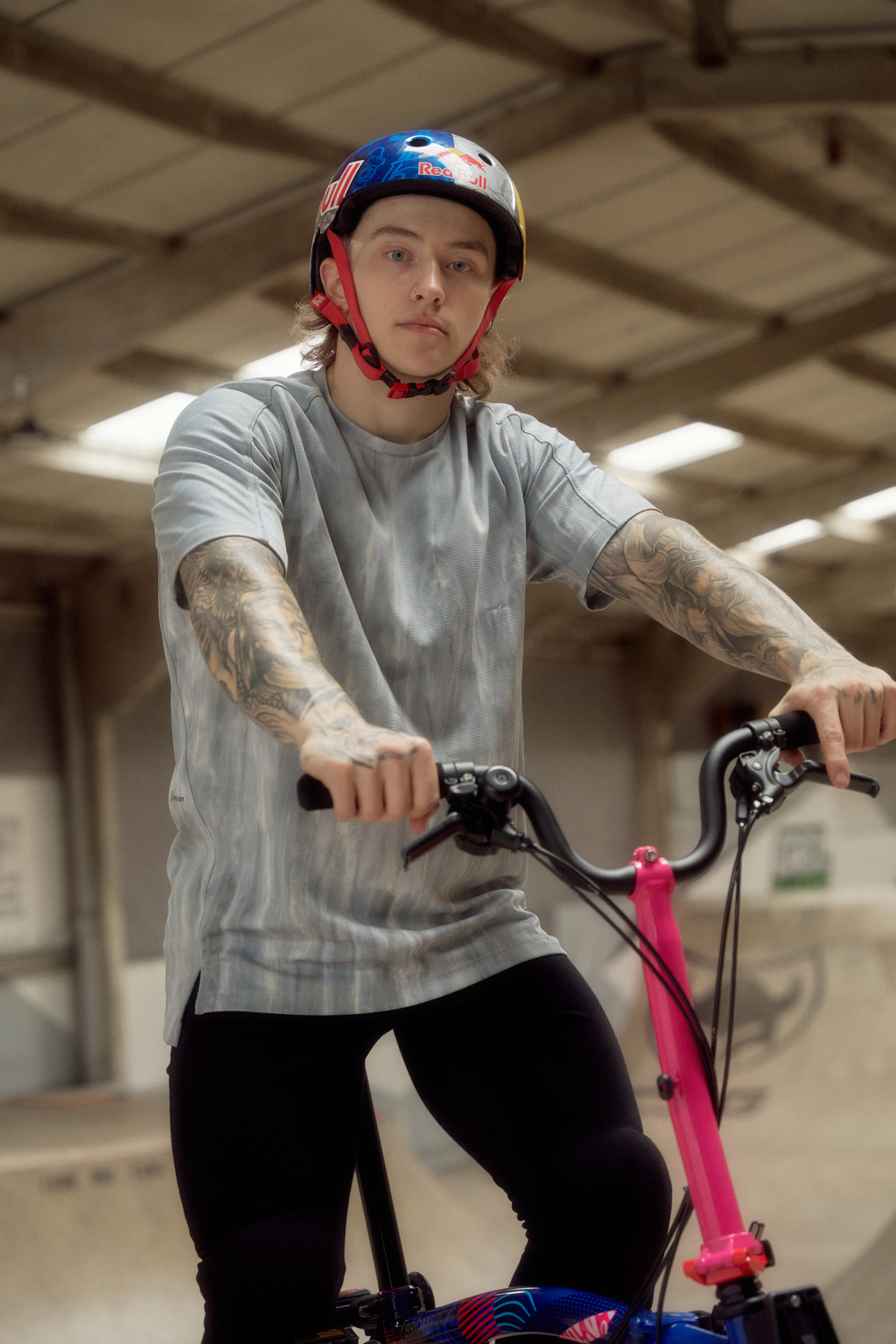 Kieran Reilly, BMX-Freestyle-Weltmeister 2023, Europameister und britischer Meister. ©Brompton