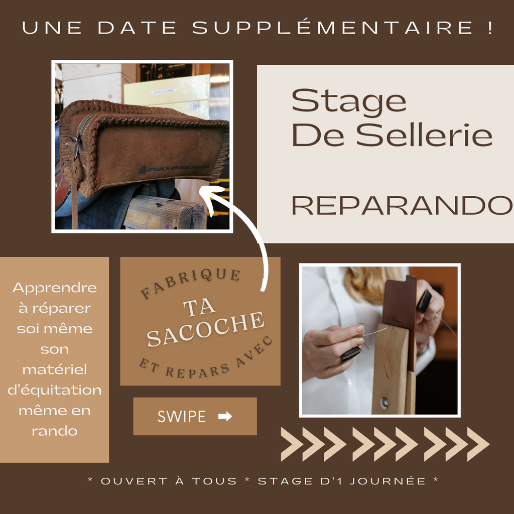 STAGE DE SELLERIE SELLIER ARTISAN