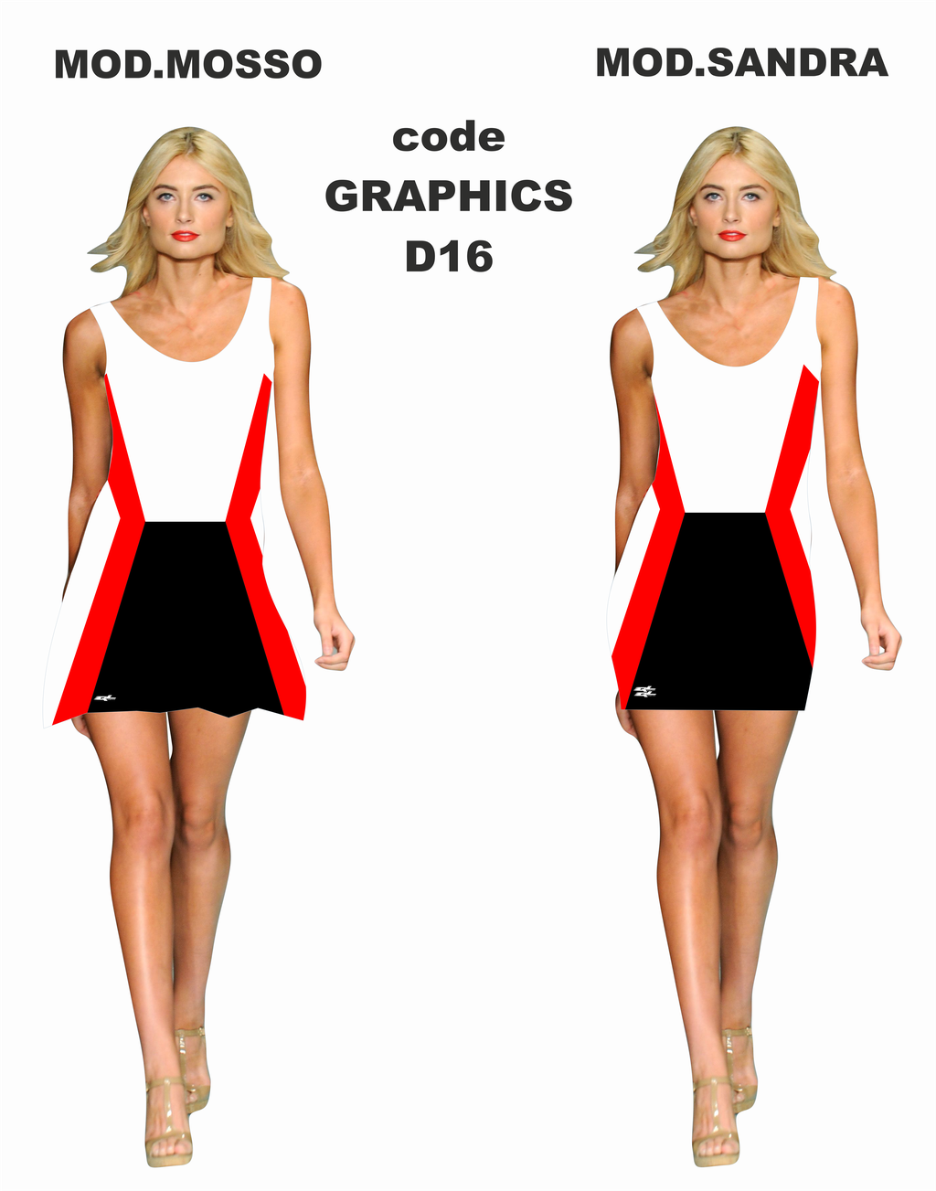 QL Ready graphics for dresses
