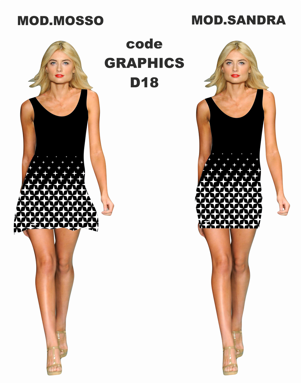 QL Ready graphics for dresses