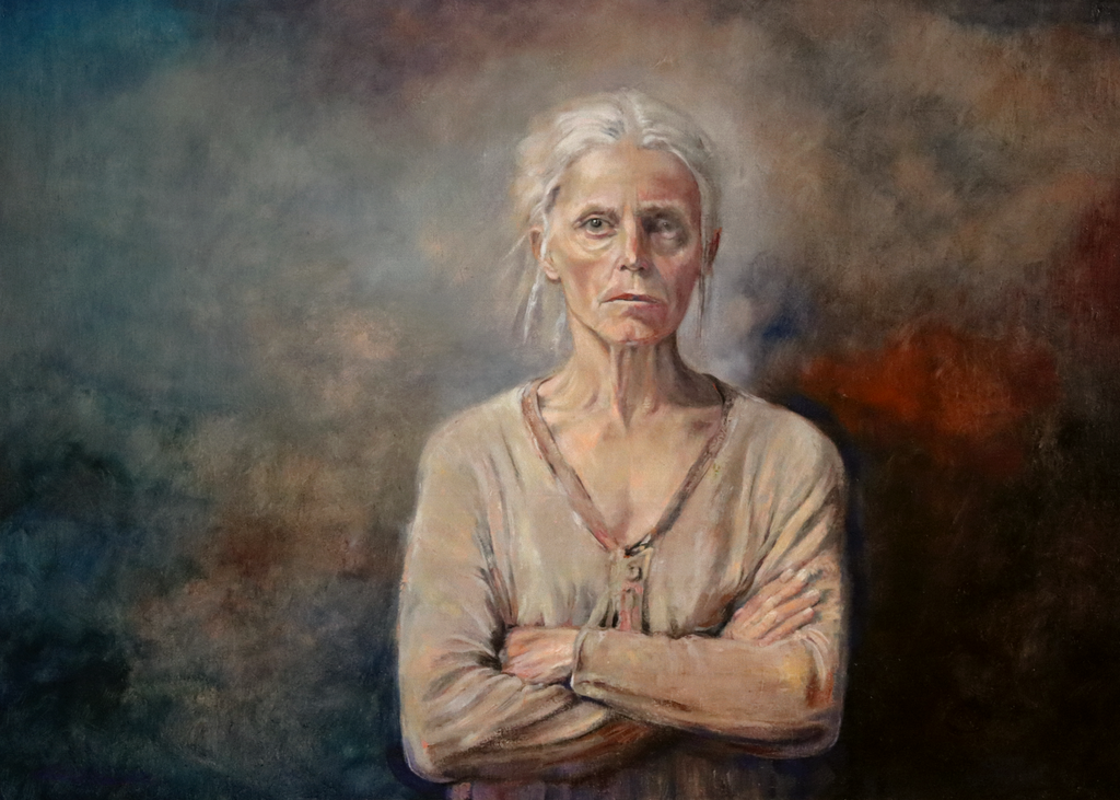 "The Bardo of Melancholy" 100cm x 140cm oil on canvas 2024