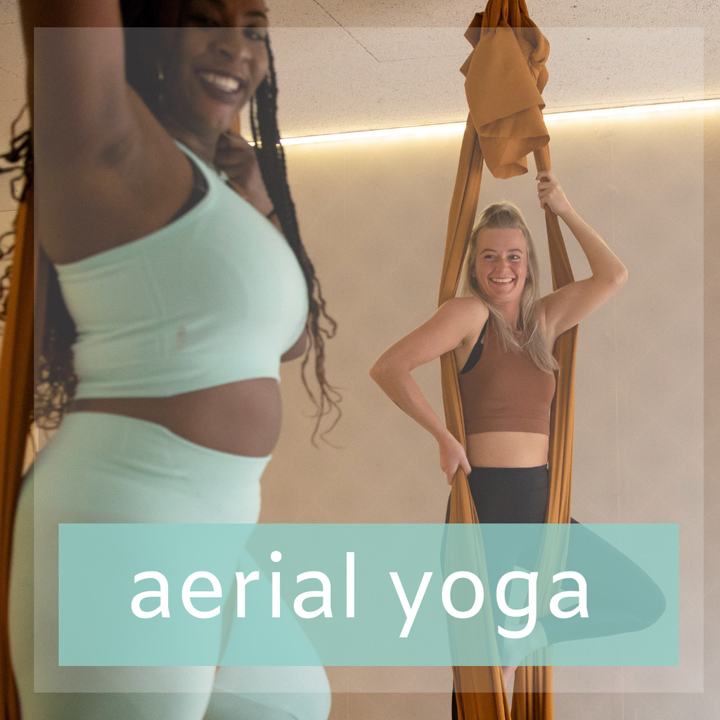 Aerial Yoga, yoga maar dan in de lucht 