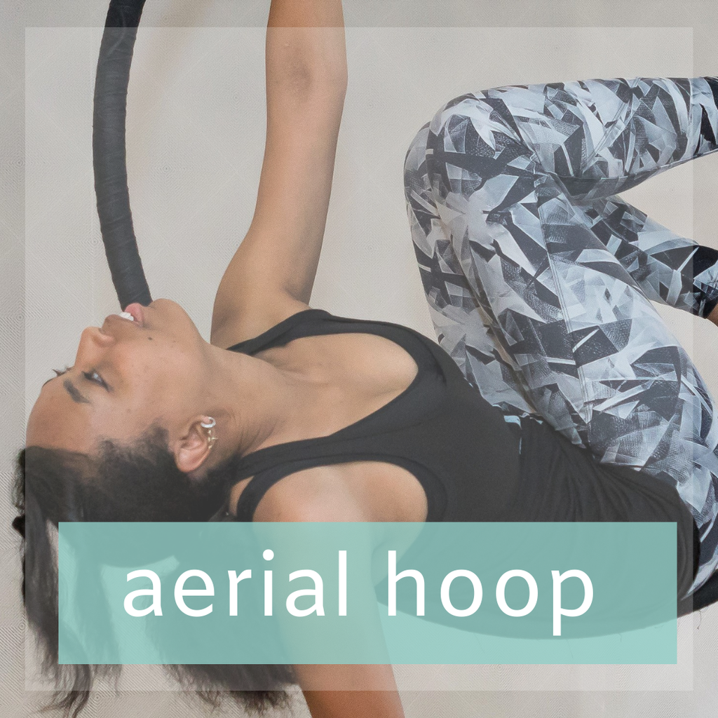 Aerial Hoop, een vorm van luchtacrobatiek