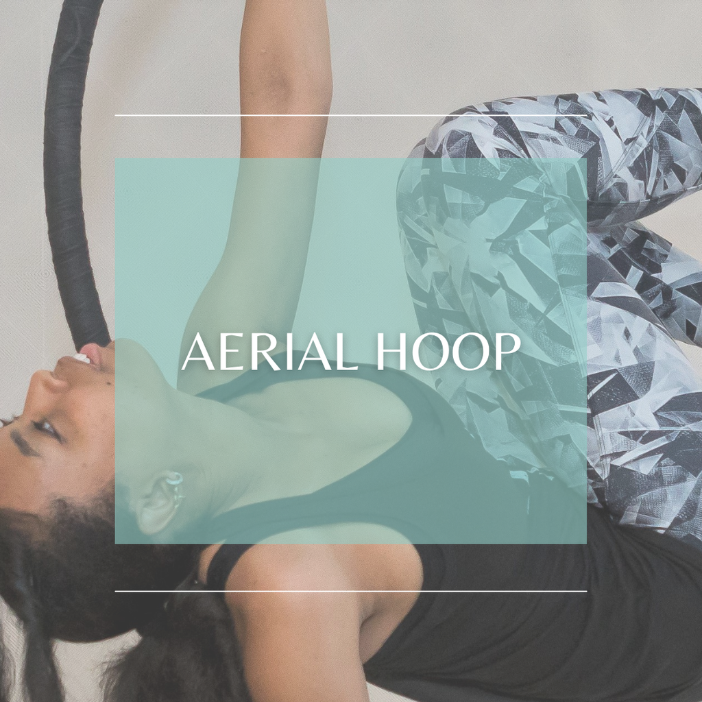 Aerial Hoop, een vorm van luchtacrobatiek
