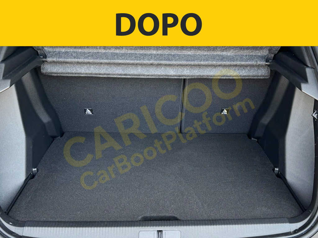 Piano di carico bagagliaio per peugeot 2008 di caricoo.it