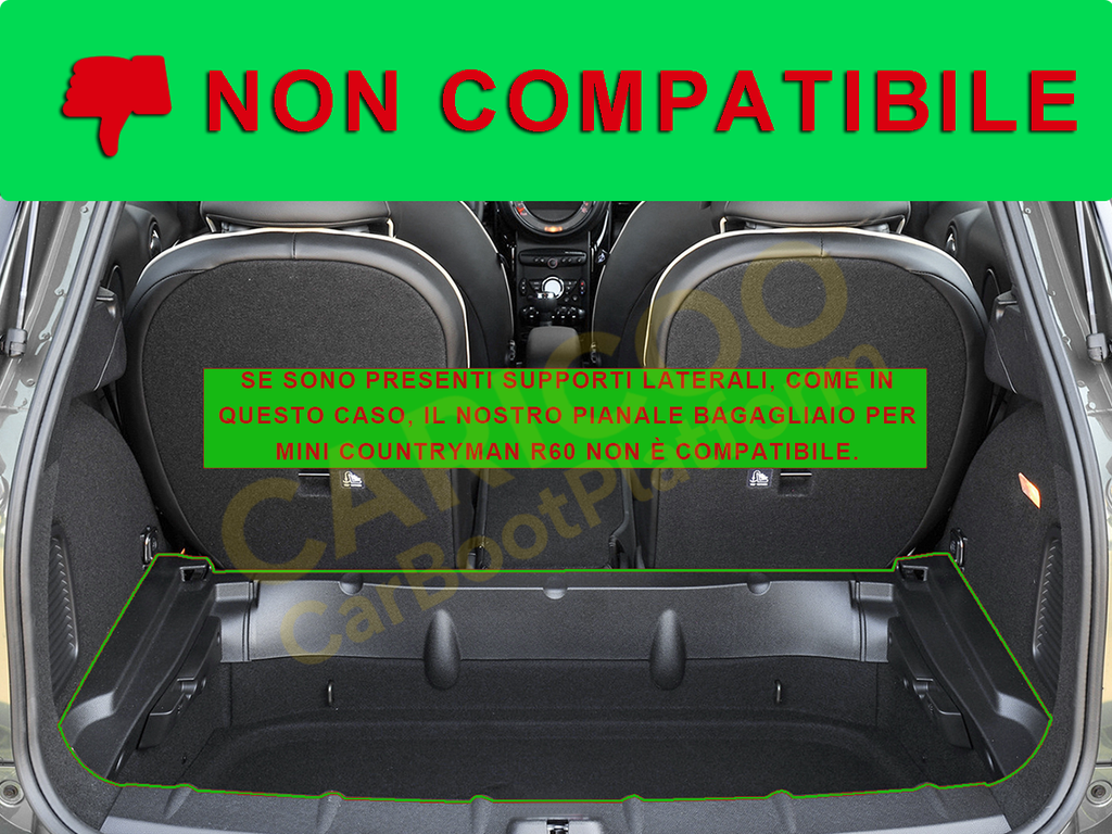 pianale estraibile mini countryman r60